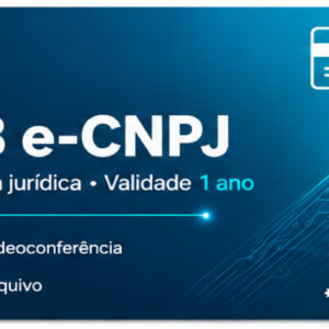 Certificado A3 - CNPJ - 1 Ano