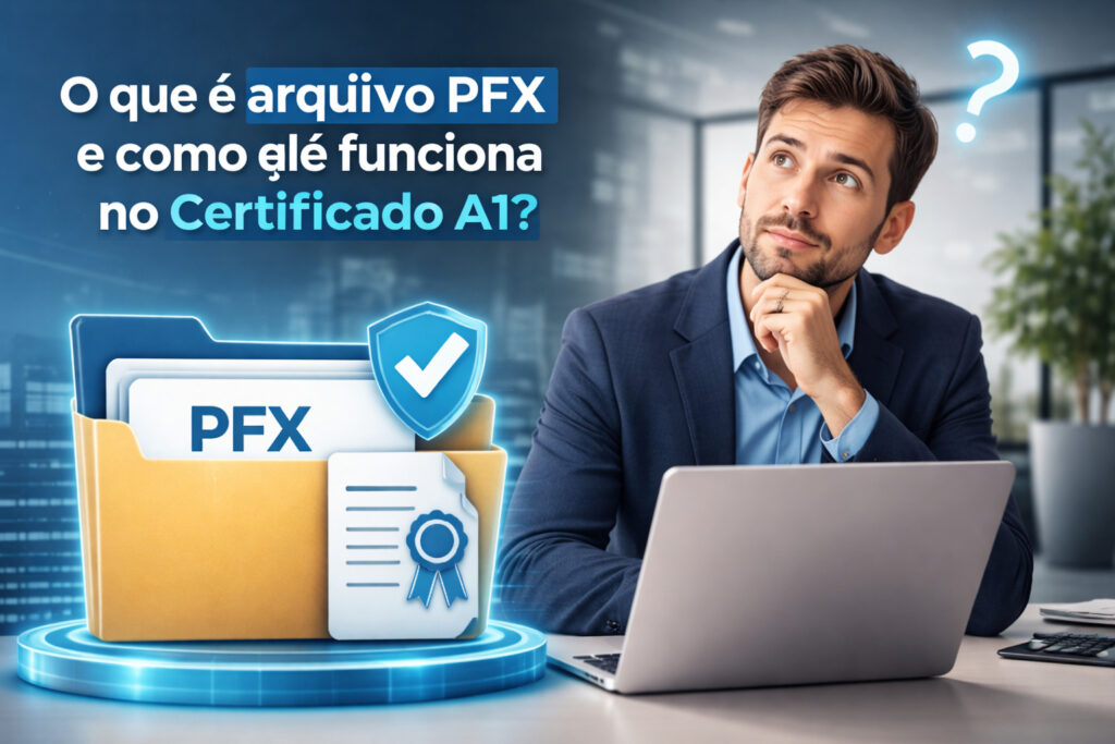 O que é arquivo PFX e como ele funciona no Certificado A1?